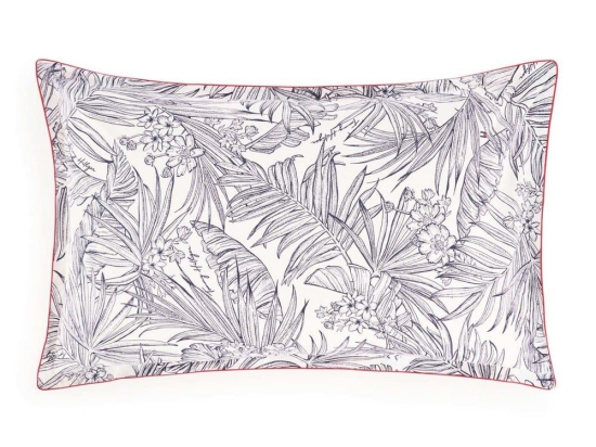 Μαξιλαροθήκη Tropical 684924 White Tommy Hilfiger 50X80 100% Βαμβακερό Περκάλι
