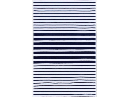 Πετσέτα Θαλάσσης Sailor Navy Tommy Hilfiger Θαλάσσης 100% Βαμβάκι