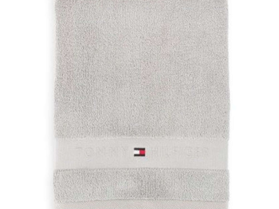 Πετσέτα Legend Silver Tommy Hilfiger Προσώπου 50x100cm 100% Βαμβάκι