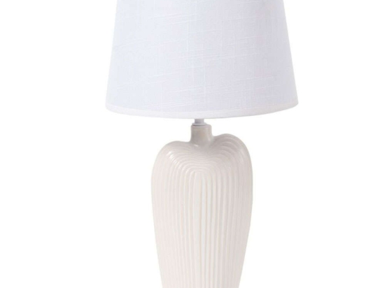Φωτιστικό Επιτραπέζιο Slein 306-000003 Φ30x54,5cm E27 60W White-Beige Inart