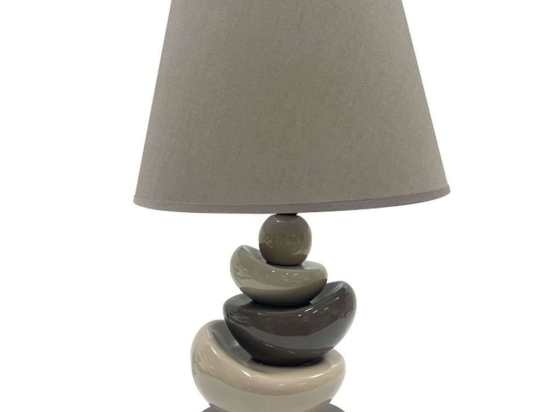 Φωτιστικό Επιτραπέζιο Hethen 306-000005 Φ30x43,5cm E27 60W Multi-Brown Inart