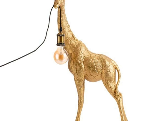 Φωτιστικό Επιτραπέζιο Gasbo 306-000015 28x15,5x60cm E27 60W Gold Inart