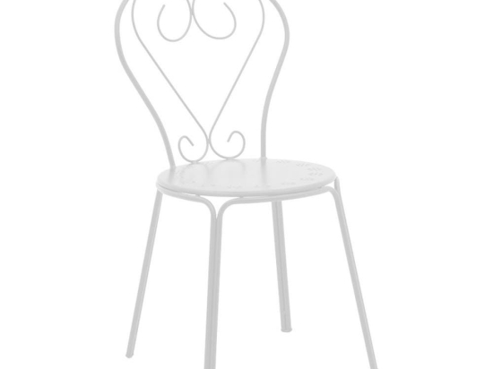 Καρέκλα Chari 308-000008 49x55x90cm White