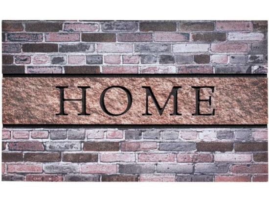 Πατάκι Εισόδου Ecomat 013 Home Bricks 45X75cm Beige Sdim 45X75