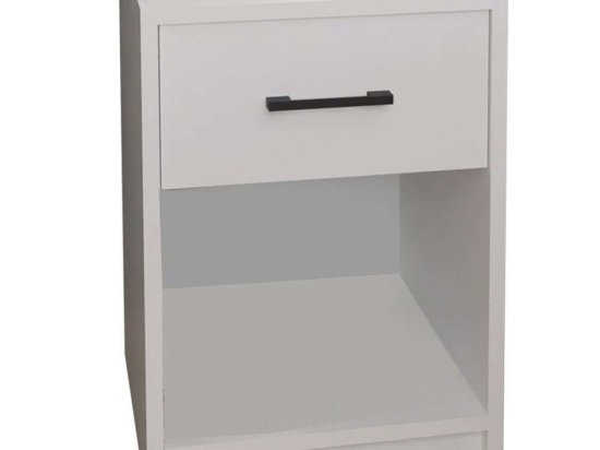 Κομοδίνο Ponil 321-000047 41x41x54,5cm White