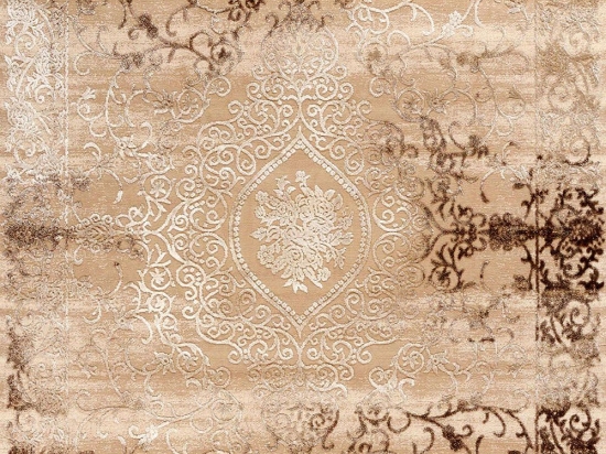 Διάδρομος Vintage 23340-770 Beige-Brown 67X... Merinos 67X