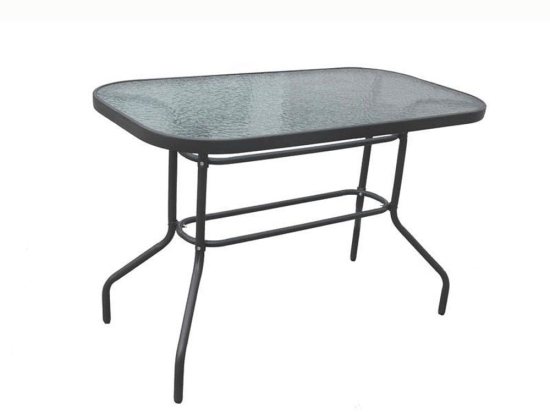 Τραπέζι Κήπου 327-91-083 120x70x70cm Grey