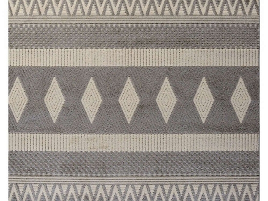 Σετ Χαλιά Κρεβατοκάμαρας 3Τμχ. Tenerife 68339-060 Cream-Grey Merinos ΣΕΤ (2 67x140 & 67x220) Frise