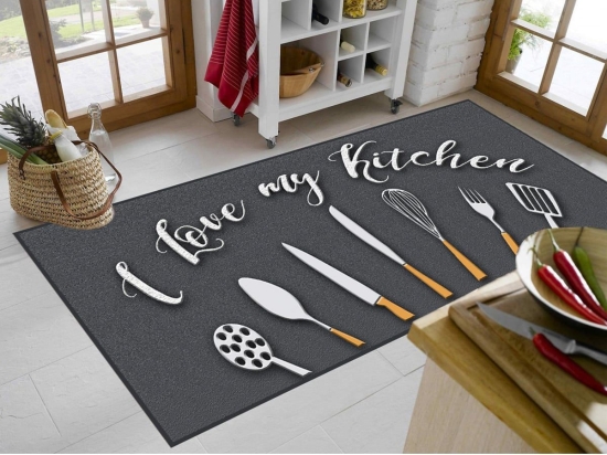 Χαλάκι Κουζίνας Kitchen 256 80x200 Multi DimCol 80X200cm Πολυέστερ