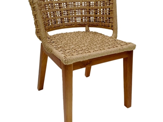 Καρέκλα Milou 343-000002 59x65x73cm Natural