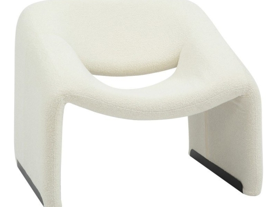 Πολυθρόνα Clous 350-000012 86x77x73,5cm Ecru