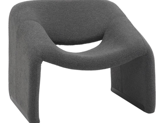 Πολυθρόνα Clous 350-000014 86x77x73,5cm Anthracite