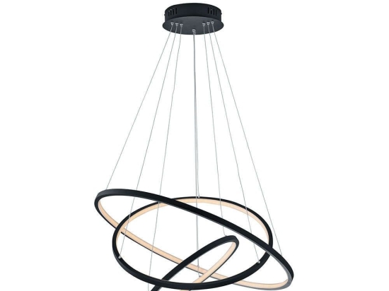 Φωτιστικό Οροφής Led Aaron RGBW 352710342 Anthracite Trio Lighting Μέταλλο