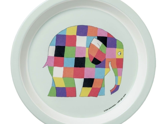 Πιάτο Παιδικό Elmer 52-705/09 18cm 6m+ Multi Petit Jour Paris 1 τμχ Μελαμίνη