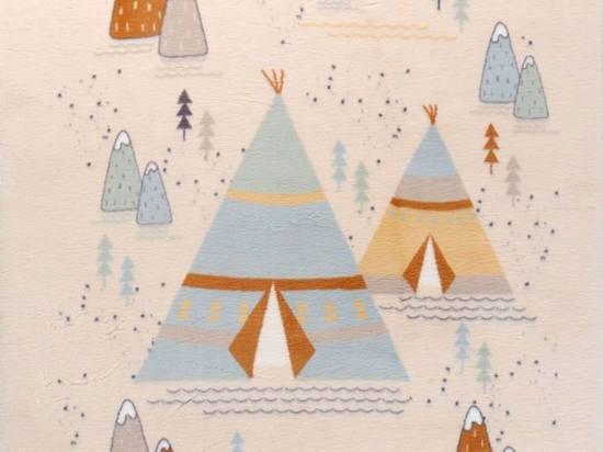Χαλί Cocooning 00310-070 Beige-Multi Merinos 160X230cm