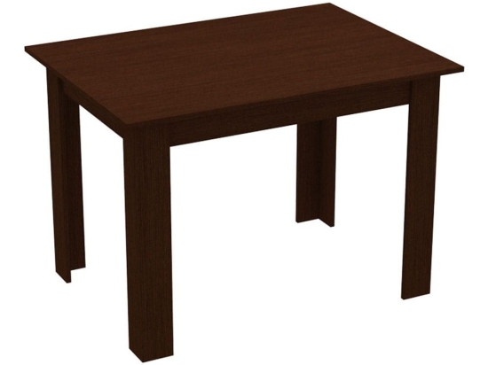 Τραπέζι Manka 361-000004 110x80x77cm Wenge