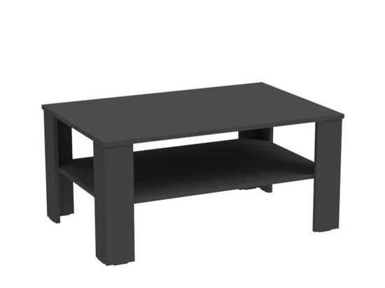 Τραπέζι Σαλονιού Κhofi 361-000028 90x60x42,3cm Anthracite