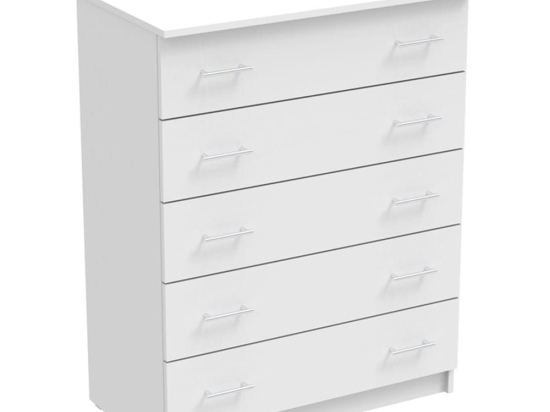 Συρταριέρα Kofre 80x45x104cm White