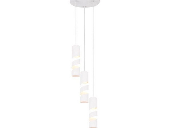 Φωτιστικό Οροφής Stream 364030331 28x150cm 3xGU10 10W White Trio Lighting