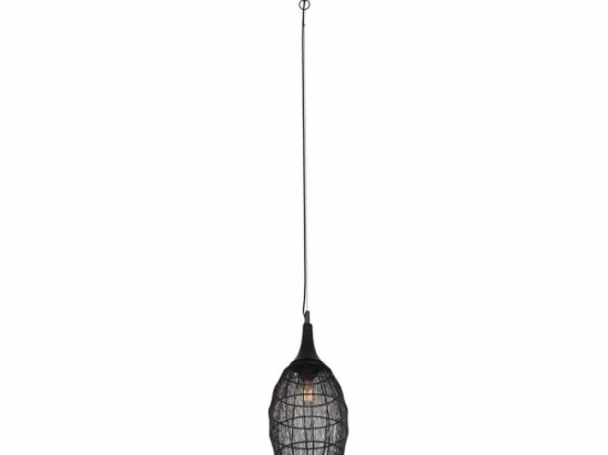 Φωτιστικό Οροφής Soraya 365420132 26x150cm 1xE27 10W Black Trio Lighting