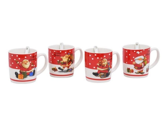 Κούπα Χριστουγεννιάτικη Happy Santa-Merry X-Mas 372-223-084 Multi