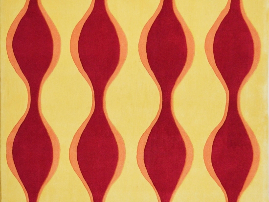 Χαλί Disco 31 Yellow-Red 200X290cm