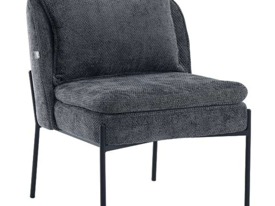 Πολυθρόνα 380-124-021 67x75x81cm Grey-Black
