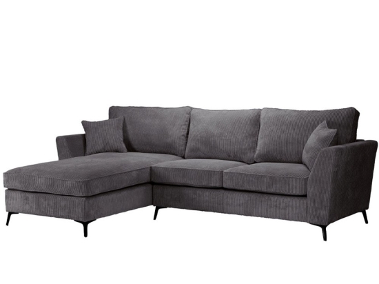 Καναπές Boel Αριστερή Γωνία 71-0124 280x170x92cm Grey