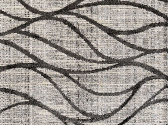 Χαλί Eri 69626-996 Black-Silver Merinos 200X290cm