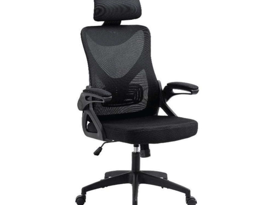 Καρέκλα Γραφείου 388-123-017 63x61x128,5cm Black
