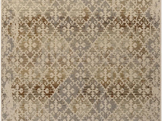 Διάδρομος Kemet 44006-111 Beige-Grey Merinos 80Χ