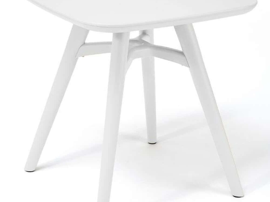 Τραπέζι Κήπου 393-125-004 51x51x51cm White