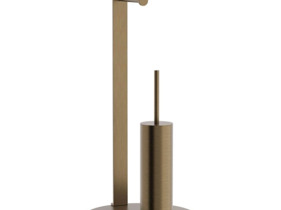 Βάση Χαρτιού Επιδαπέδια & Πιγκάλ 4-400-002 28x60cm Bronze Pam&Co Ανοξείδωτο Ατσάλι