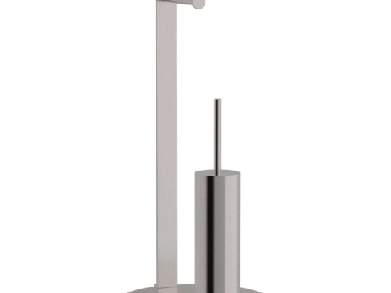 Βάση Χαρτιού Επιδαπέδια & Πιγκάλ 4-400-011 28x60cm Inox Pam&Co Ανοξείδωτο Ατσάλι