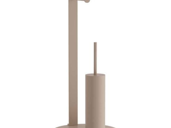 Βάση Χαρτιού Επιδαπέδια & Πιγκάλ 4-400-103 28x60cm Matte Beige Pam&Co Ανοξείδωτο Ατσάλι