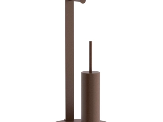 Βάση Χαρτιού Επιδαπέδια & Πιγκάλ 4-400-943 28x60cm Matte Wenge Pam&Co Ανοξείδωτο Ατσάλι