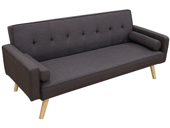 Καναπές-Κρεβάτι Rony 40.0082 179x80x75/161x94x38cm Grey-Brown