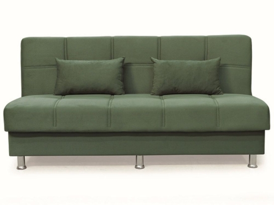 Καναπές-Κρεβάτι Τριθέσιος Felina 40.0303 180x90x80/180x100cm Green