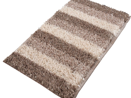 Πατάκι Μπάνιου Lounge 4000 Taupe Kleine Wolke 60X60 Βαμβάκι-Πολυέστερ