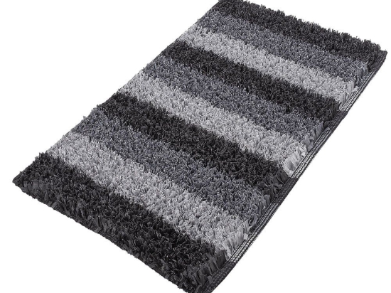 Πατάκι Μπάνιου Lounge 4000 Dark Grey Kleine Wolke 70X120 Βαμβάκι-Πολυέστερ