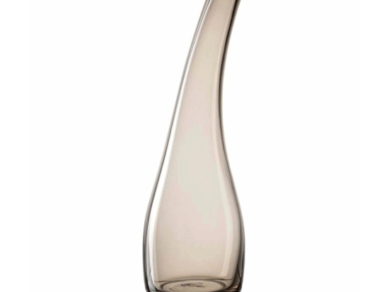 Βάζο Luminosa 029925L 25cm Taupe Leonardo Γυαλί