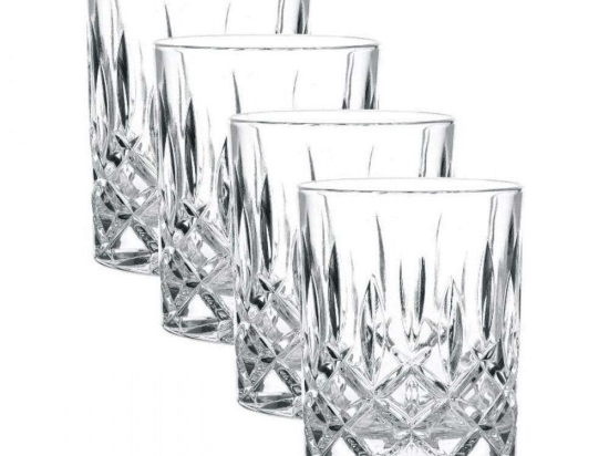 Ποτήρι Ουίσκι Noblesse (Σετ 4Τμχ) 0089207-0 295ml Clear Nachtmann Κρύσταλλο