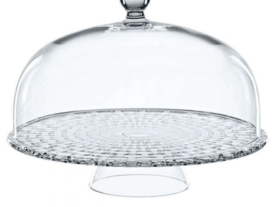 Τουρτιέρα Με Πόδι & Καπάκι Bossa Nova 0099528-0 32cm Clear Nachtmann Κρύσταλλο