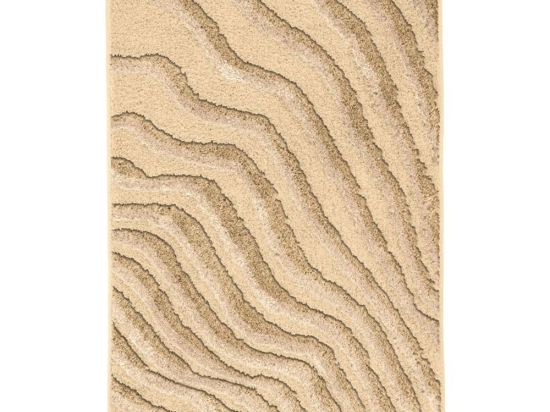 Πατάκι Μπάνιου Terrace 9183 226 Sandbeige Kleine Wolke 55Χ65 Polyacrylic
