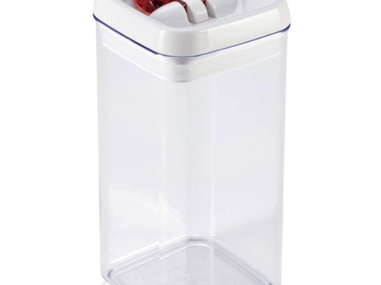 Δοχείο Αποθήκευσης Fresh And Easy 31210 1,2lt White-Red Leifheit Πλαστικό