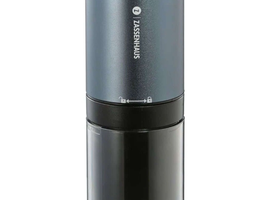 Ηλεκτρικός Μύλος Καφέ Mini Master 73.041361 21cm Black Zassenhaus Ανοξείδωτο Ατσάλι