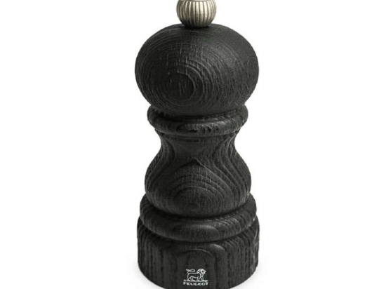 Μύλος Πιπεριού Paris Nature 41380 12cm Black Peugeot Ξύλο