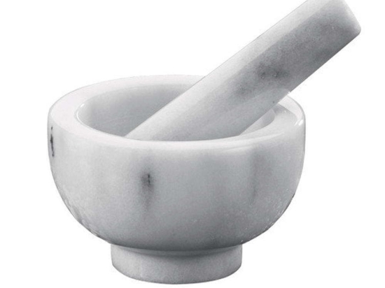 Γουδί Με Γουδοχέρι Μαρμάρινο 1002430808 Φ8x4,5cm Multi Kuchenprofi Μάρμαρο