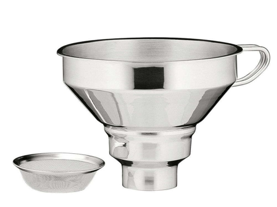 Χωνί Με Φίλτρο 0920152800 13cm Inox Kuchenprofi Ανοξείδωτο Ατσάλι