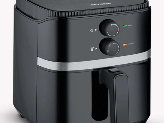 Φριτέζα Αέρος Low Fat 2452 29x27x33,4cm 4,3lt 1500W Black Severin